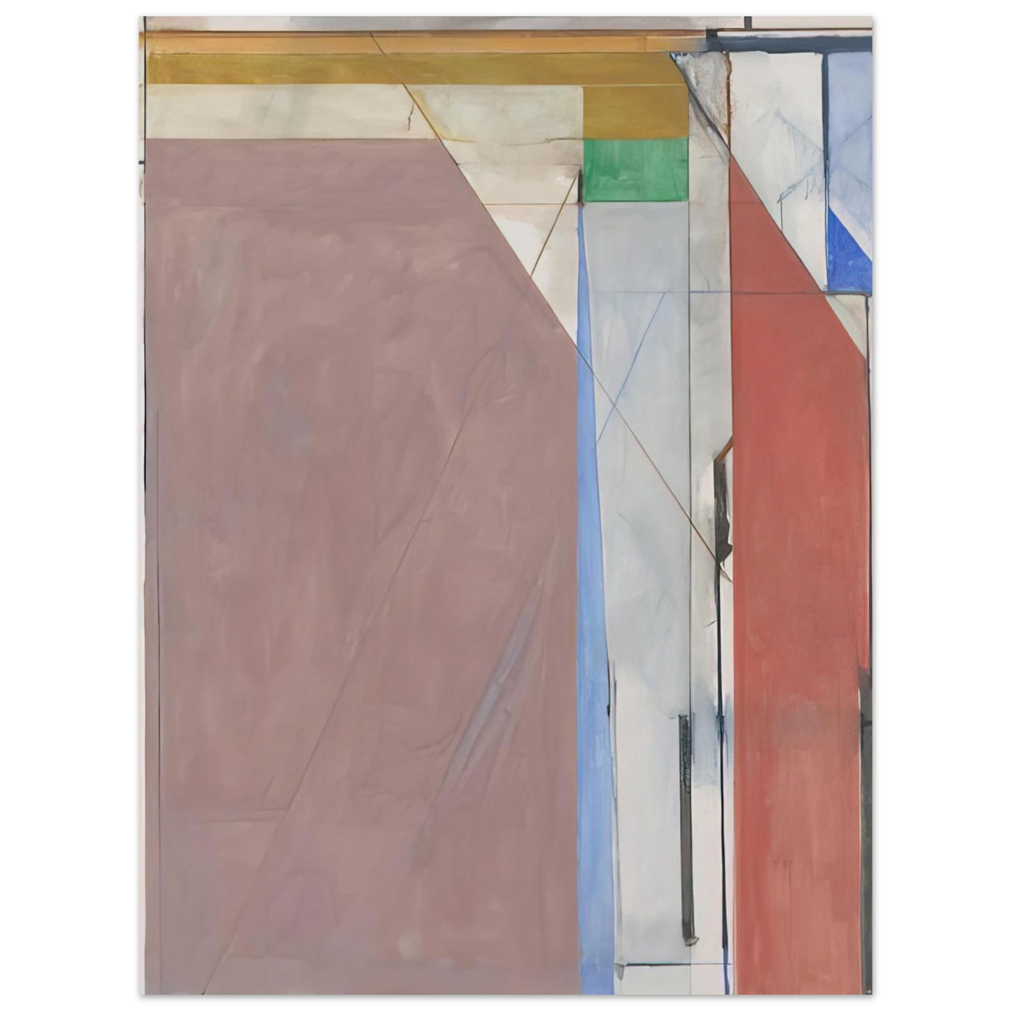 Richard Diebenkorn - Ocean Park #70 Fine Art Poster - Default Title