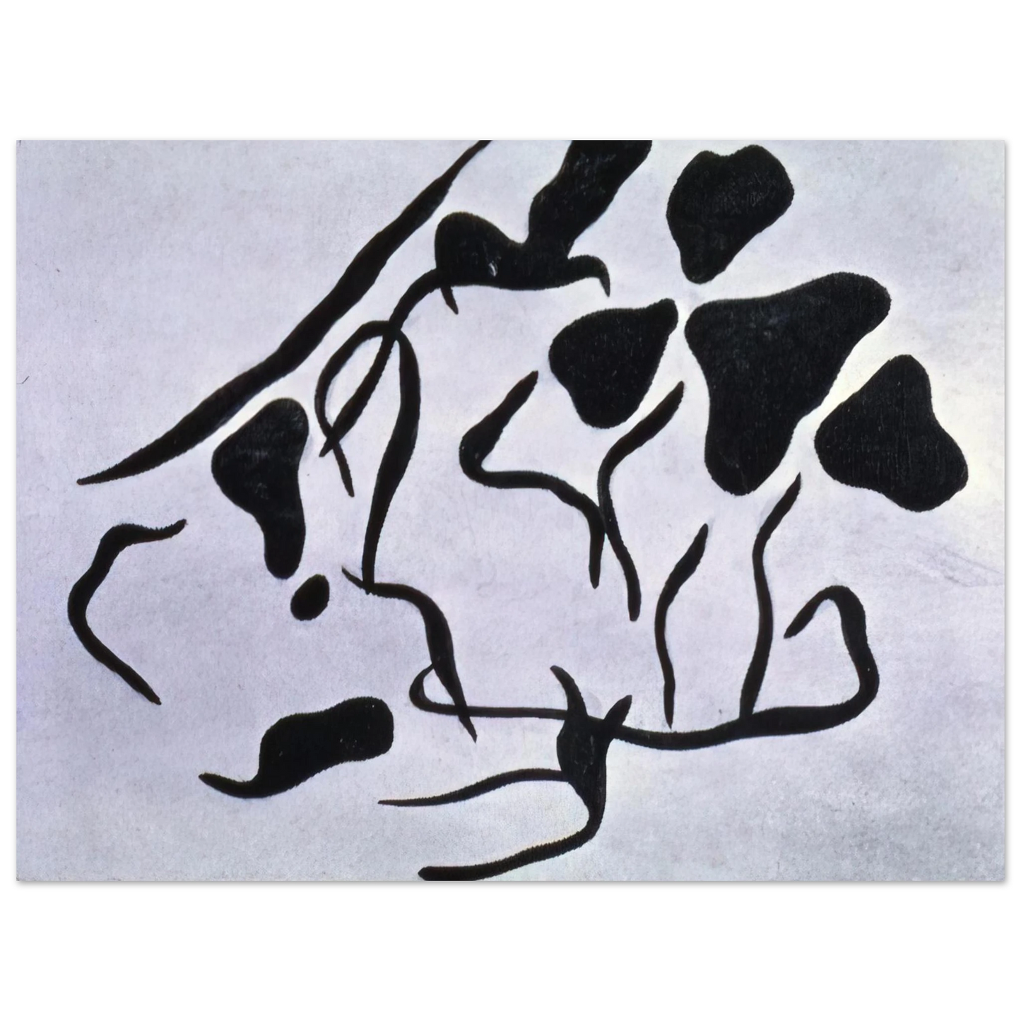 Jean Arp - Automatic Drawing Fine Art Poster - Default Title