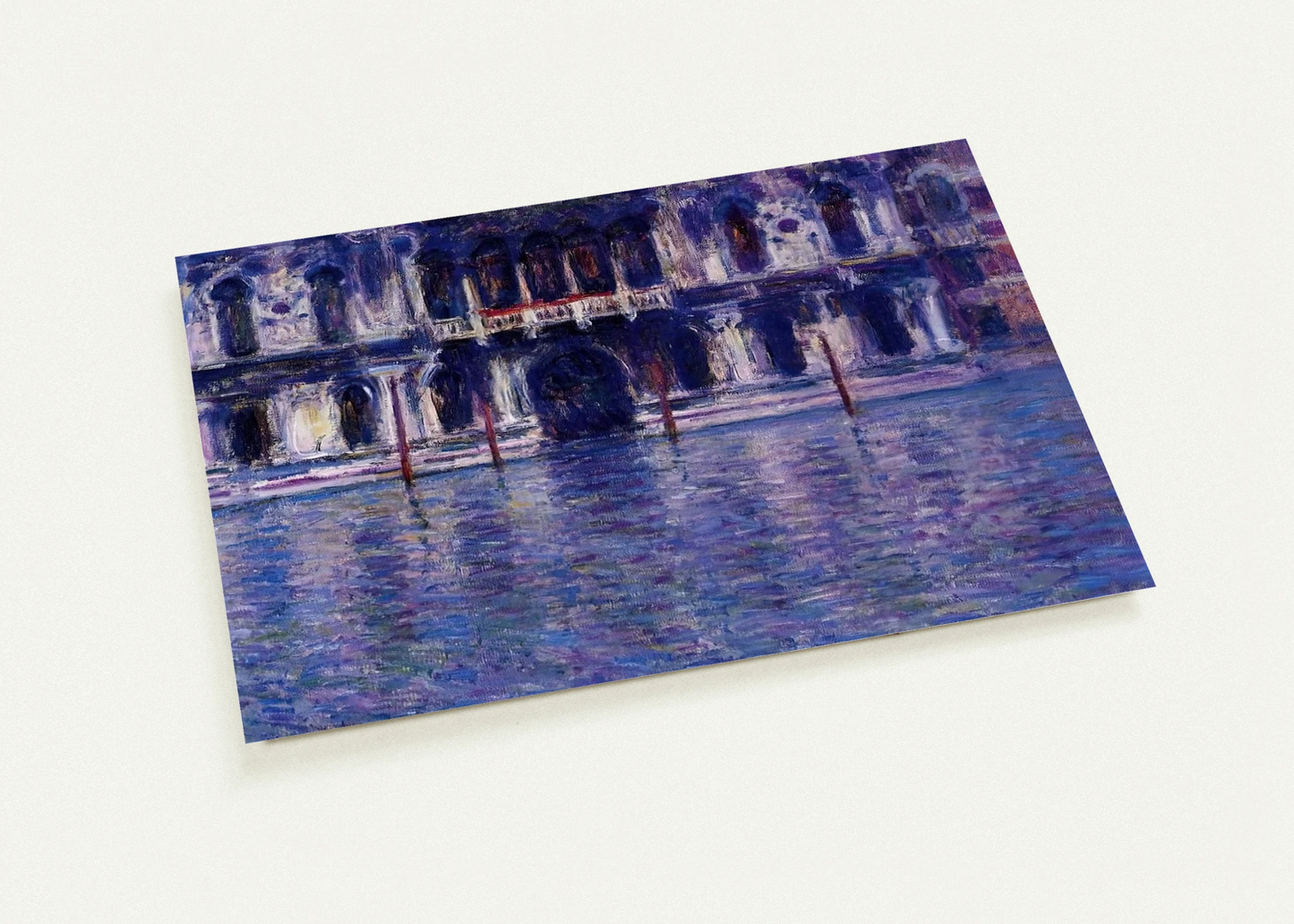 Palazzo Contarini By claude monet Pack of 10 Post Cards | claude monet Post Cards | A6 (10.5 x 14.8 cm) - 4.1 x 5.8 inches