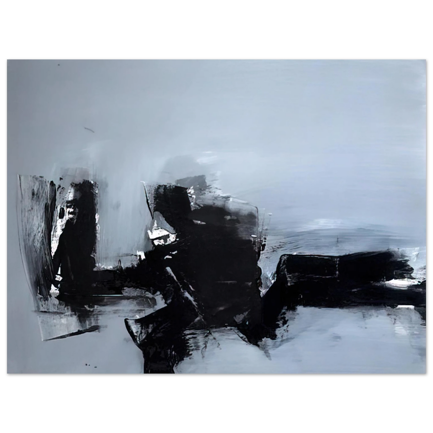 Luis Feito - UNTITLED 1961 2 Fine Art Poster - Default Title