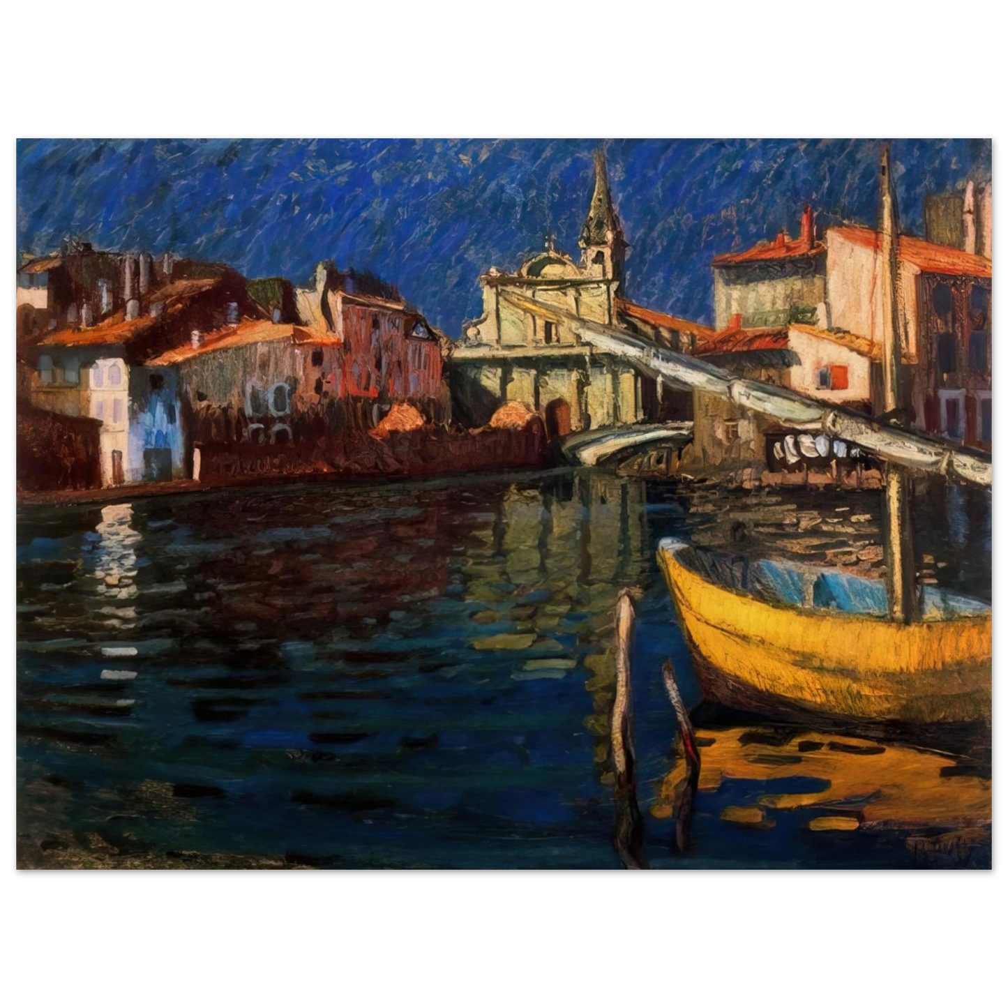 Raoul Dufy - MARTIGUES Fine Art Poster - Default Title