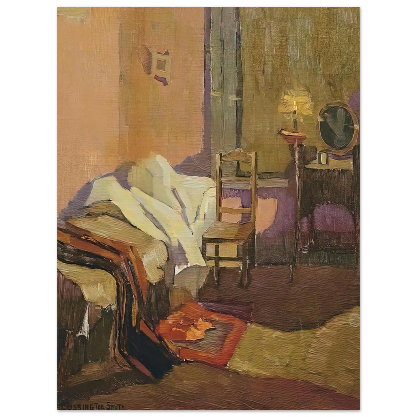 Grace Cossington Smith - Bed time - 1922 Fine Art Poster - Default Title