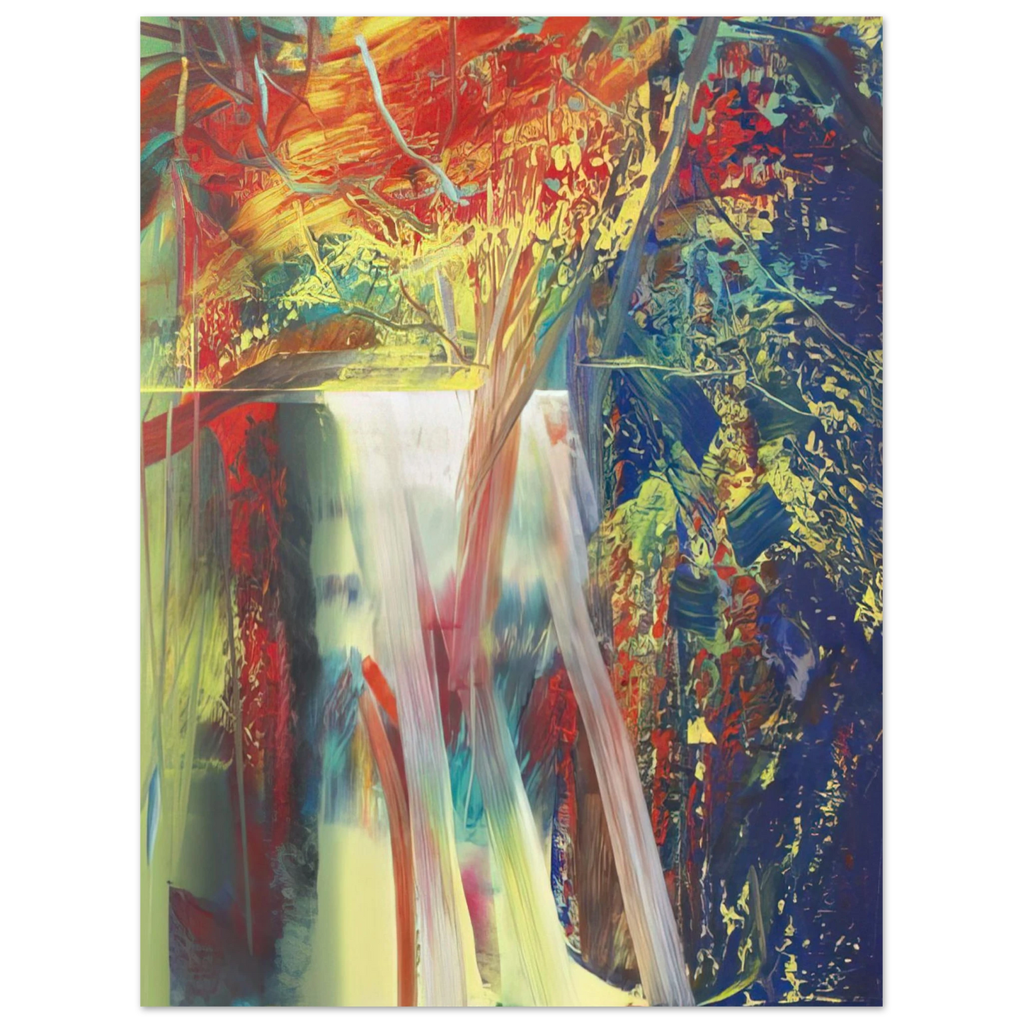 Gerhard Richter - ABSTRACT PAINTING 610 1 Fine Art Poster - Default Title