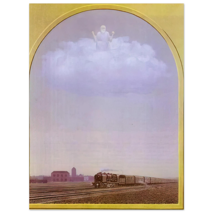 Rene Magritte - THE NIGHTINGALE 1962 75x100 cm / 30x40inches Fine Art Poster