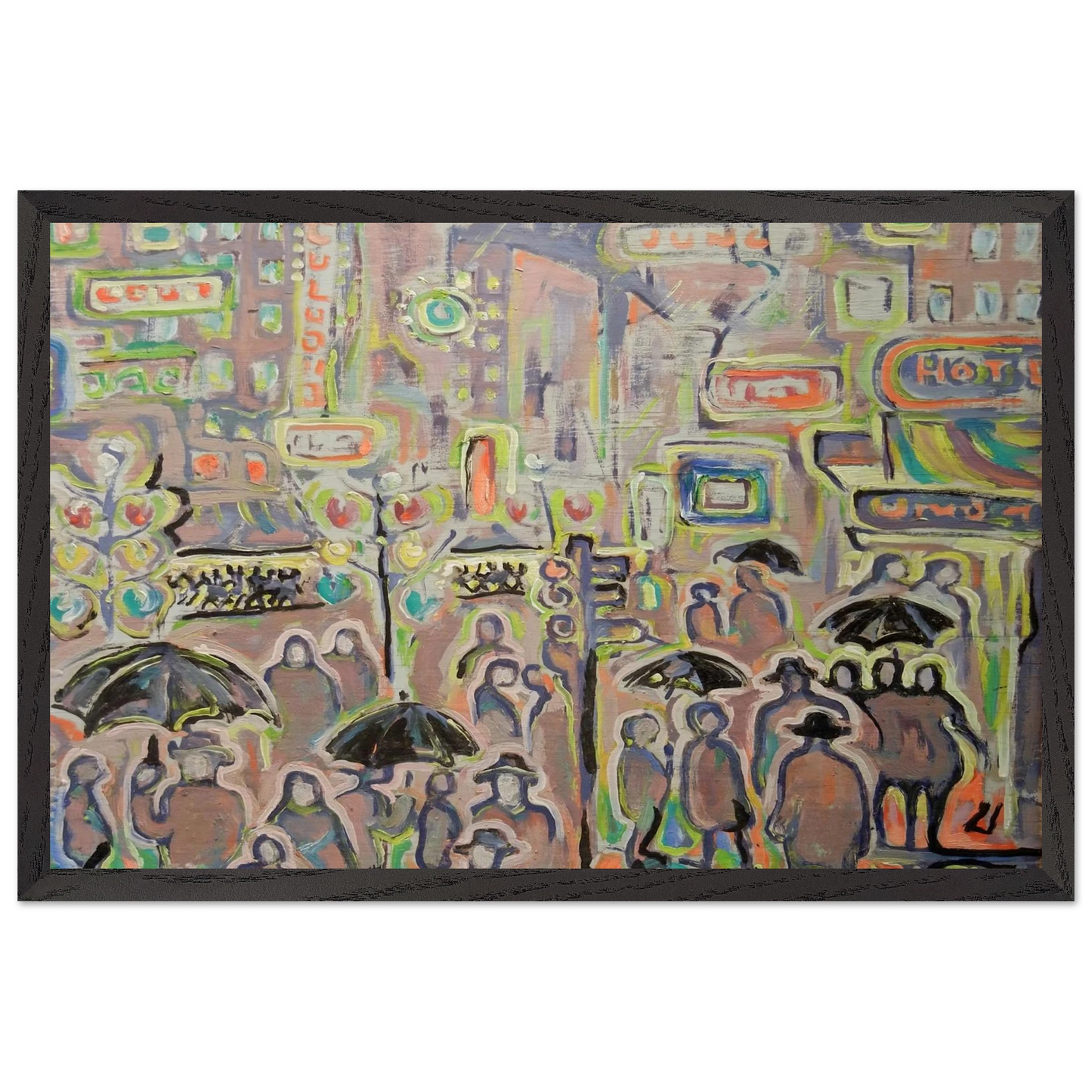 Walter Inglis Anderson - Walter Anderson Wall art - 30x45 cm / 12x18 inches - Premium Wooden Framed Poster With Fine Art Paper - Wood frame
