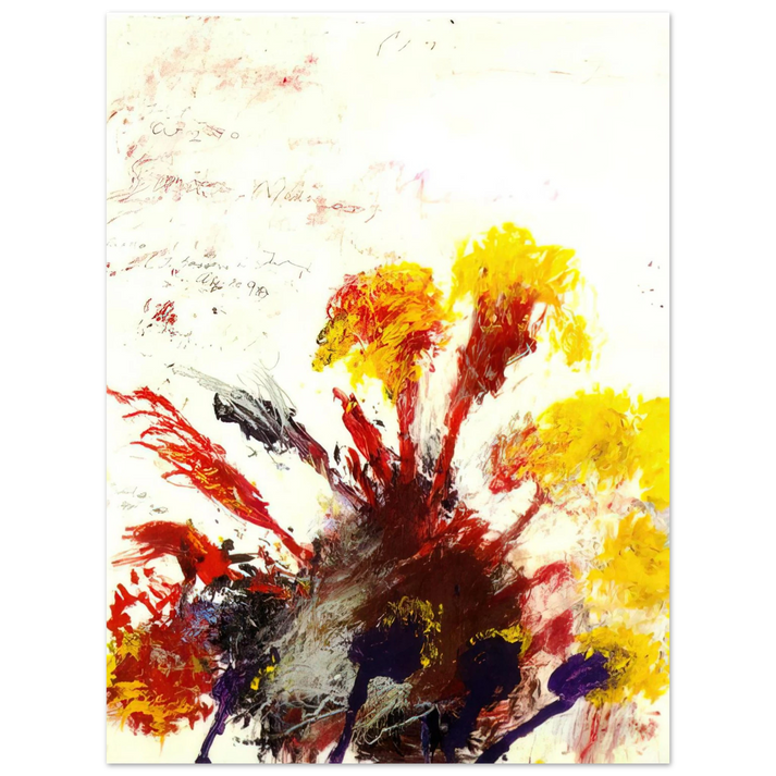 Cy Twombly - Summer Madness 75x100 cm / 30x40inches Fine Art Poster
