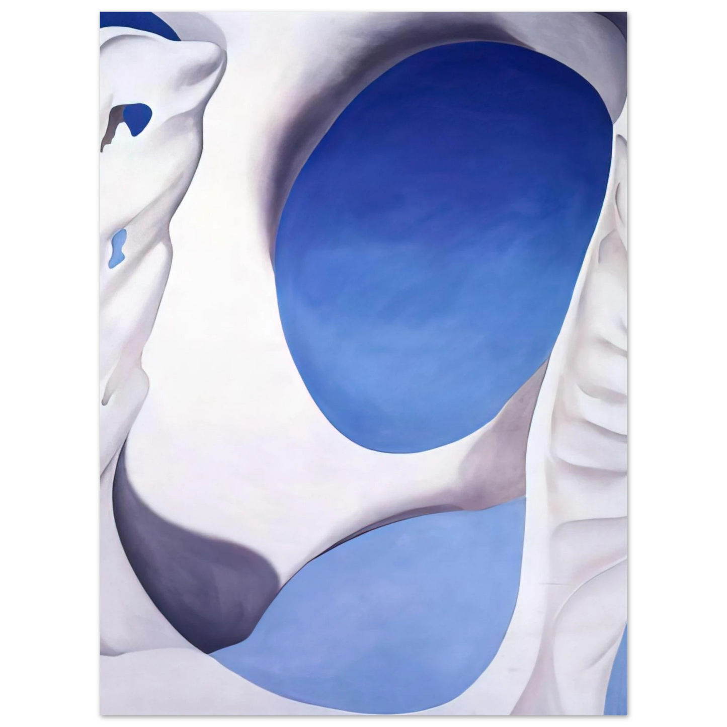 Georgia O'Keeffe - Pelvis II Fine Art Poster - 13x18 cm / 5x7 inches