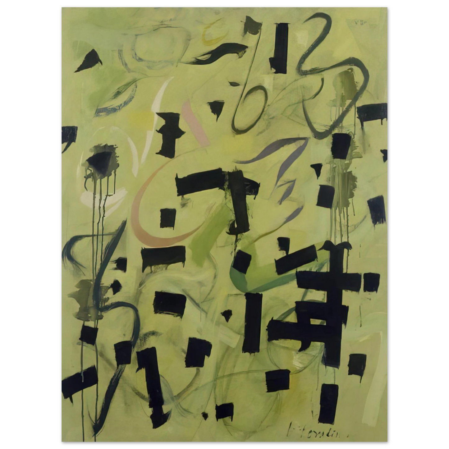 Bradley Walker Tomlin - Number 12 - 1949 Fine Art Poster - Default Title