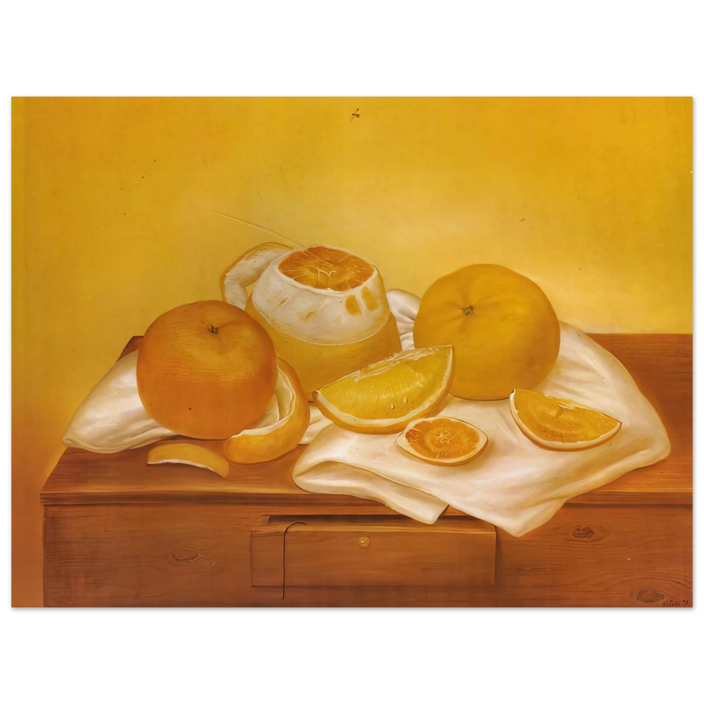 Fernando Botero - ORANGES Fine Art Poster - Default Title