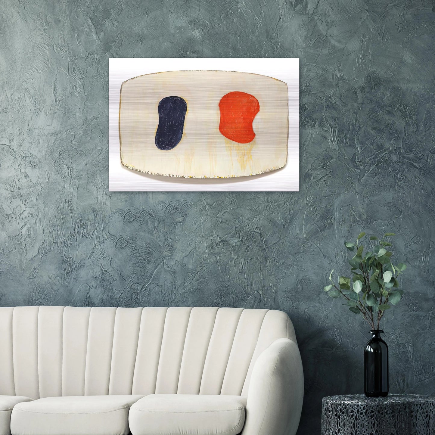 La Piva - 2012 - Ron Gorchov Brushed Aluminum Print - 70x100 cm / 28x40 inches | Ron Gorchov Aluminum Print | Ron Gorchov Prints