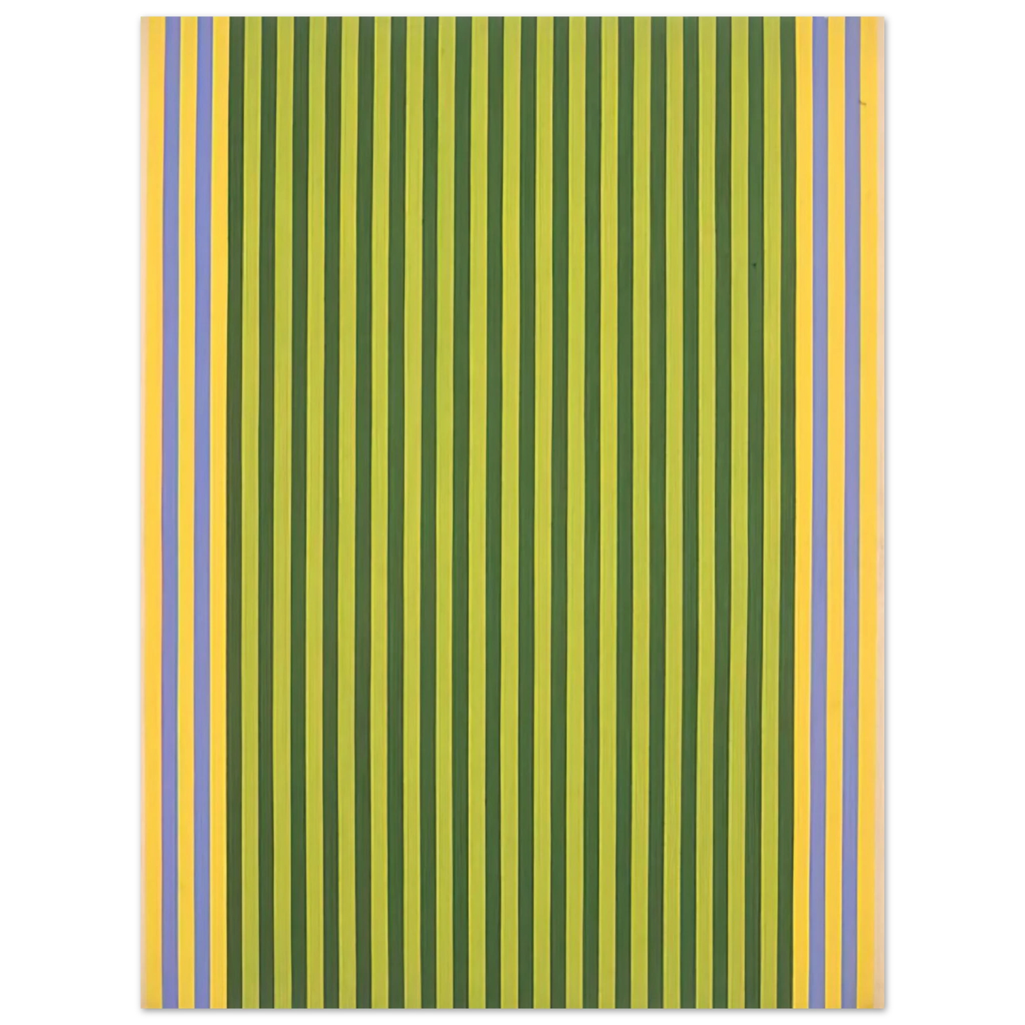 Gene Davis - LimelightSounds of Grass - 1960 Fine Art Poster - Default Title