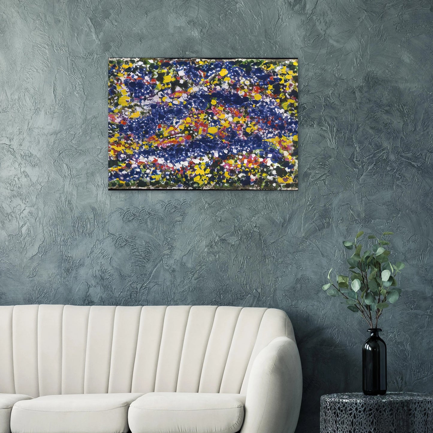 Bird in the Spring - Richard Pousette-Dart Brushed Aluminum Print - 70x100 cm / 28x40 inches | Richard Pousette-Dart Aluminum Print | Richard Pousette-Dart Prints