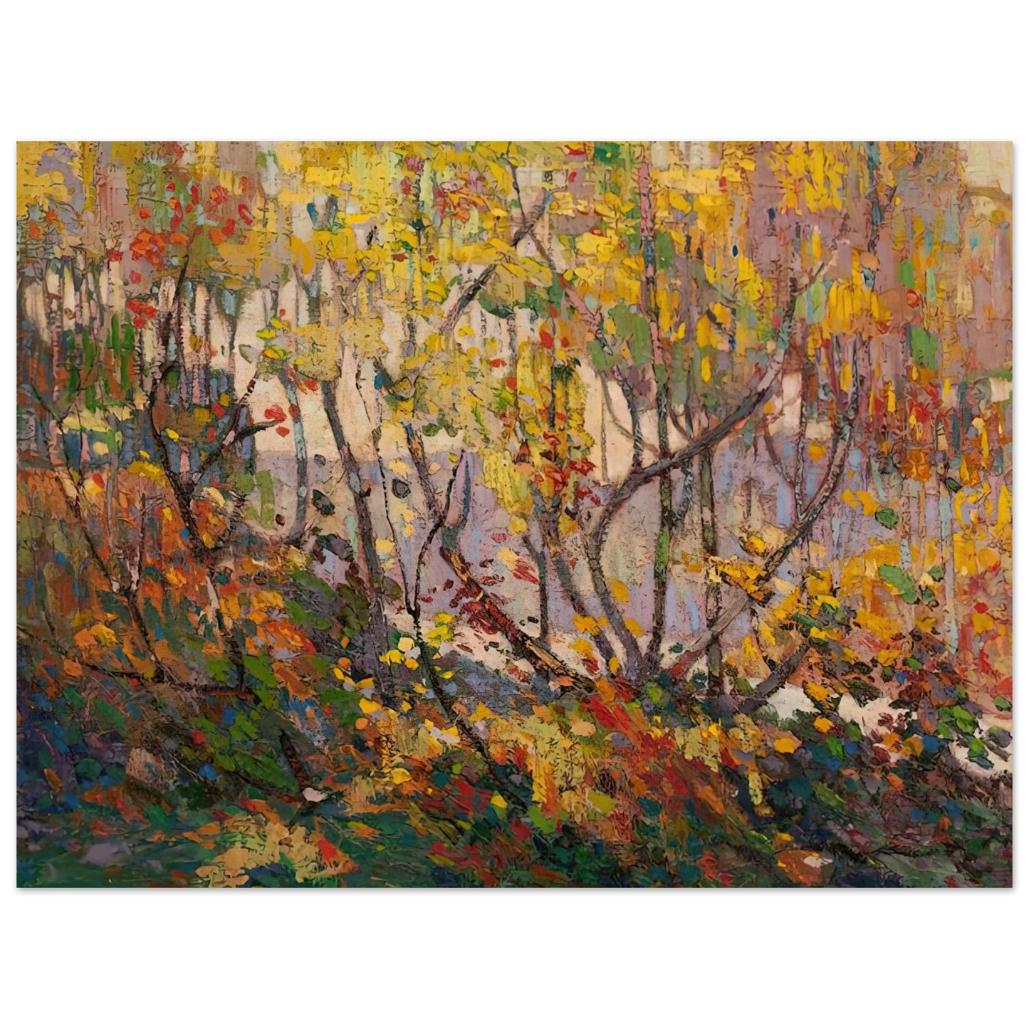 Tom Thomson - OPULENT OCTOBER 1916 Fine Art Poster - Default Title