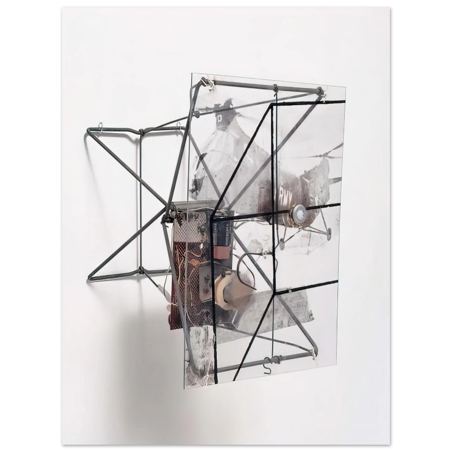 Robert Rauschenberg - DRY CELL 1963 Fine Art Poster - Default Title