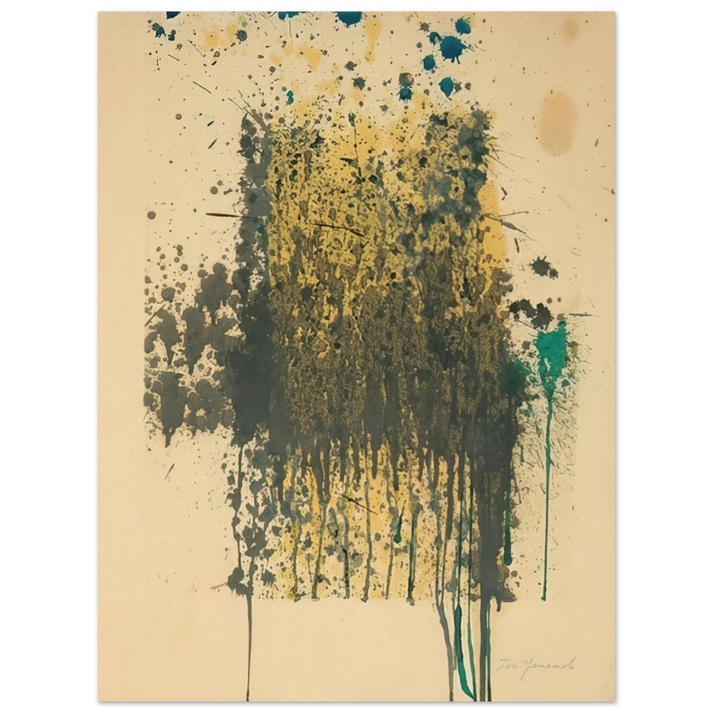 Taro Yamamoto - UNTITLED ABSTRACT 75x100 cm / 30x40inches Fine Art Poster