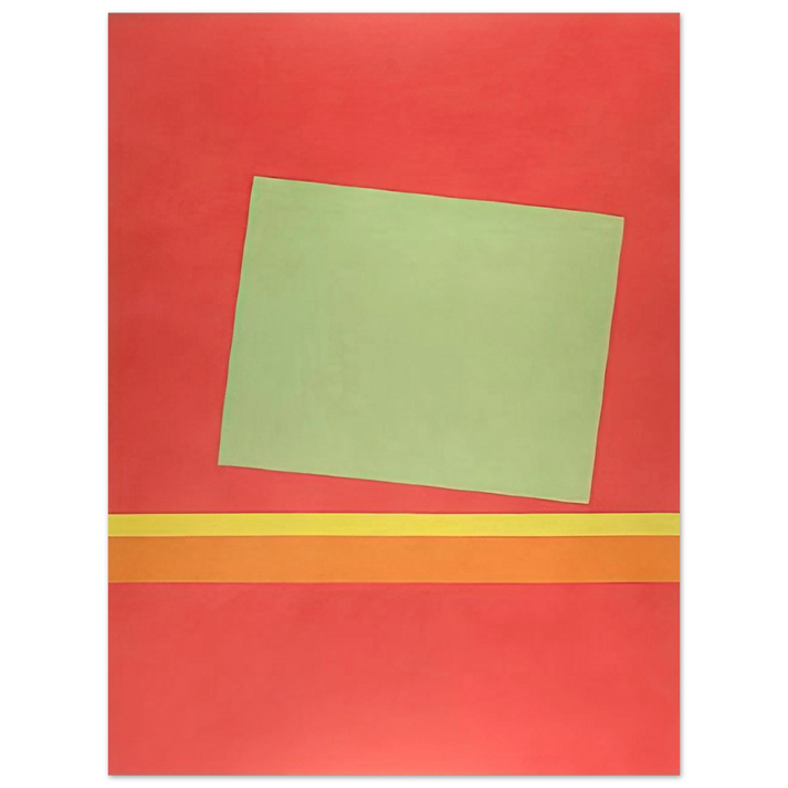Theodoros Stamos - Homage to Milton Avery - Sun-Box III - 1969 75x100 cm / 30x40inches Fine Art Poster