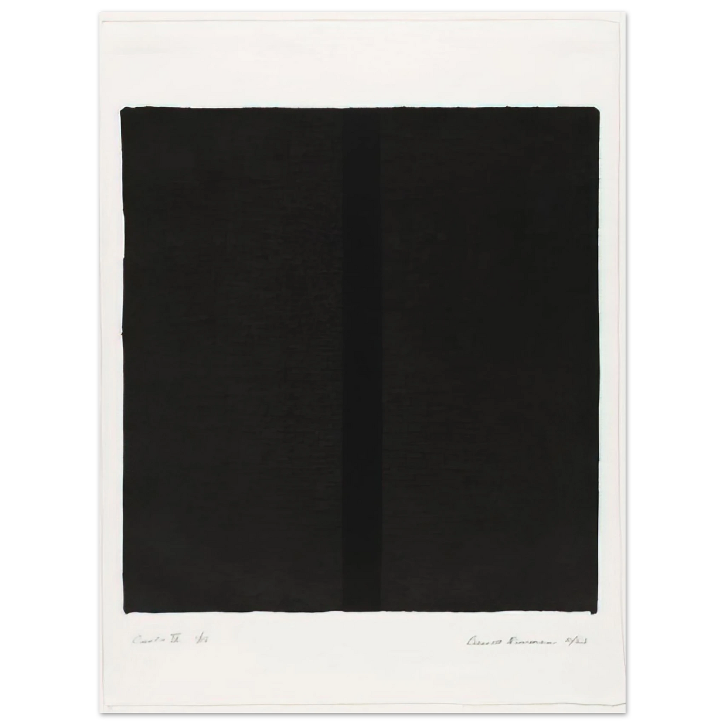 Barnett Newman - Canto IV Fine Art Poster - Default Title