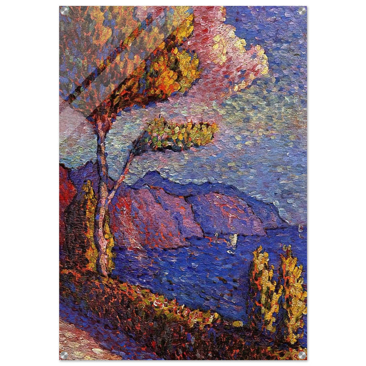 The Canal near St. Tropez - Henri-Edmond Cross Acrylic Print - 70x100 cm / 28x40″ inches