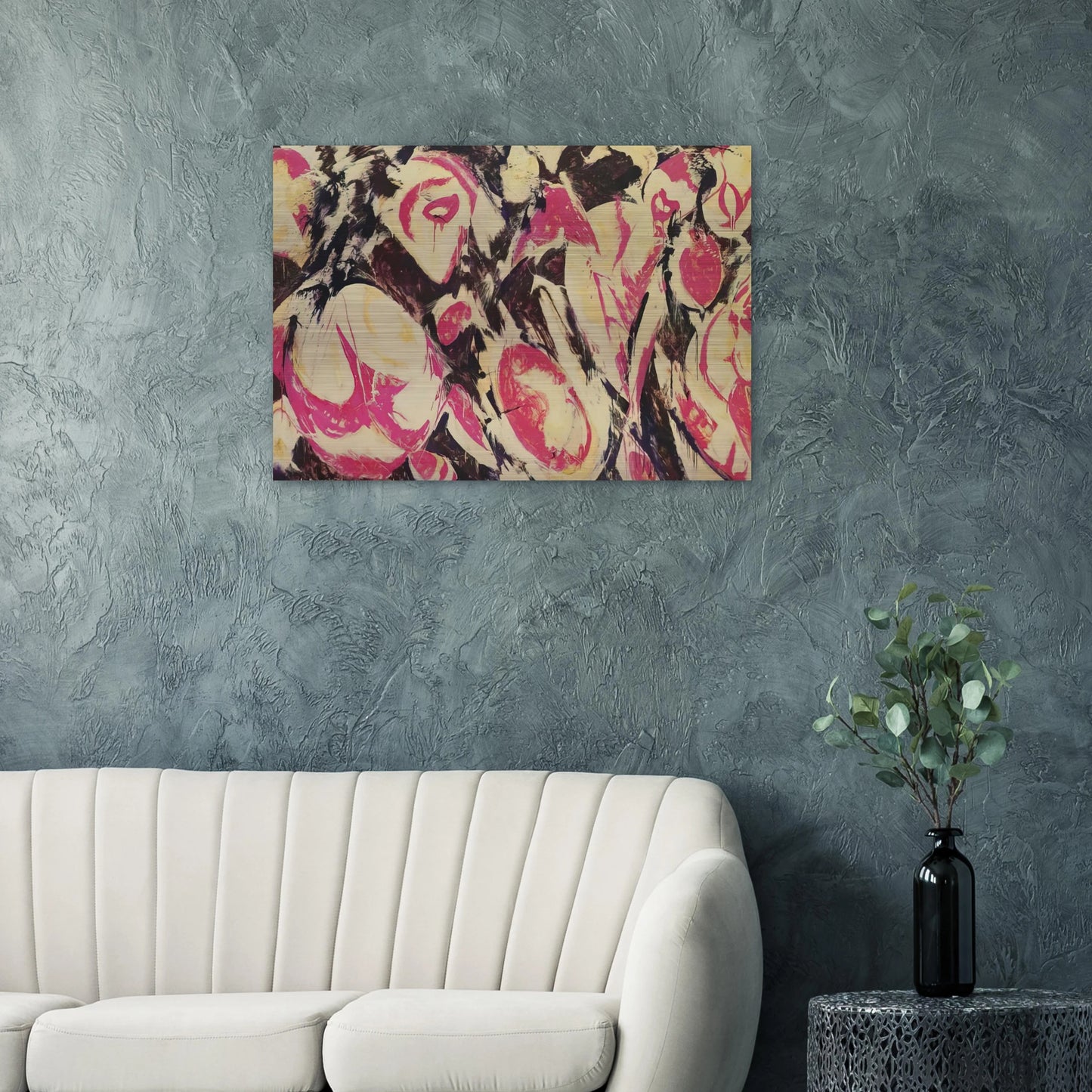 Gaea - Lee Krasner Brushed Aluminum Print - 70x100 cm / 28x40 inches | Lee Krasner Aluminum Print | Lee Krasner Prints