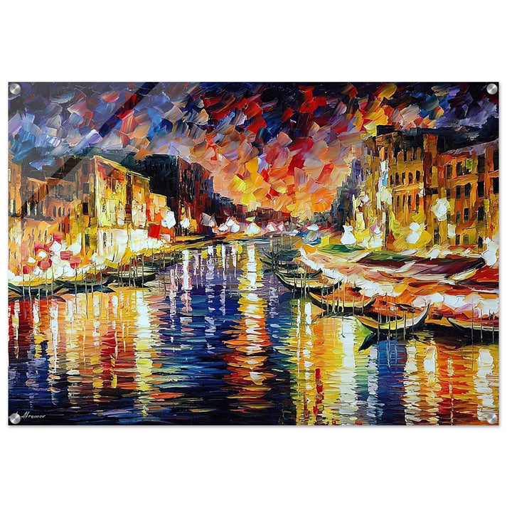Leonid Afremov - Leonid Afremov Acrylic Print - 70x100 cm / 28x40″ inches