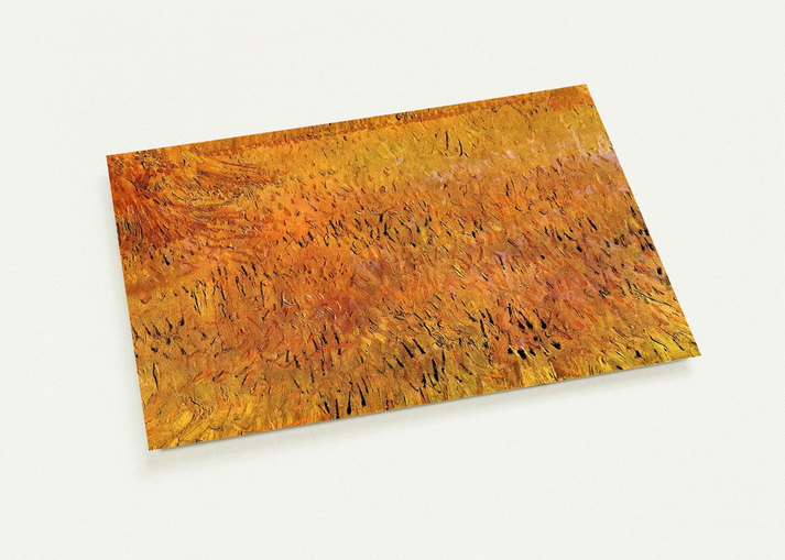 Arles View from the Wheat Fields By Vincent van Gogh Pack of 10 Post Cards | Vincent van Gogh Post Cards | A6 (10.5 x 14.8 cm) - 4.1 x 5.8 inches