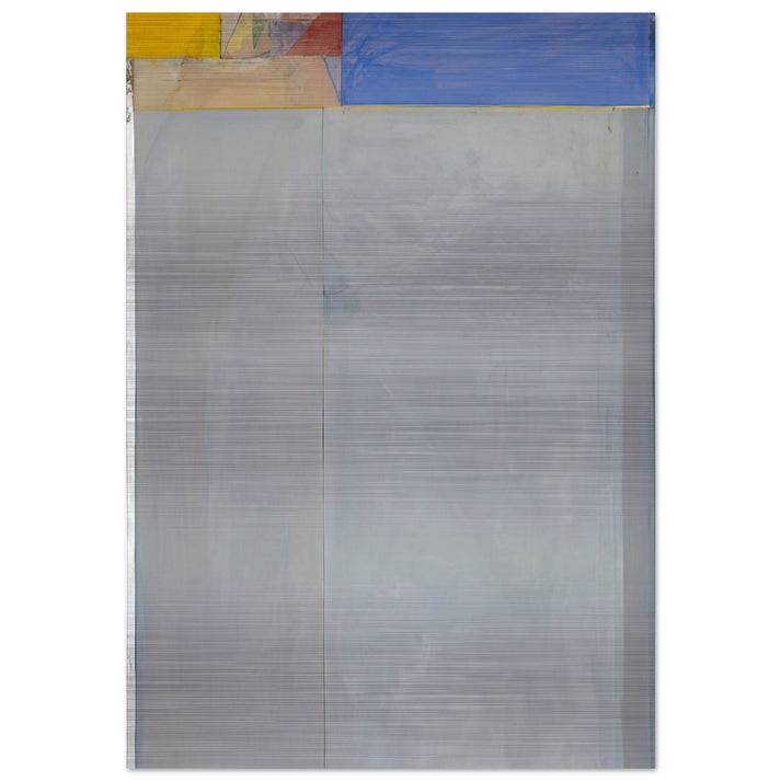 Ocean Park #49 - Richard Diebenkorn Brushed Aluminum Print - 70x100 cm / 28x40 inches | Richard Diebenkorn Aluminum Print | Richard Diebenkorn Prints