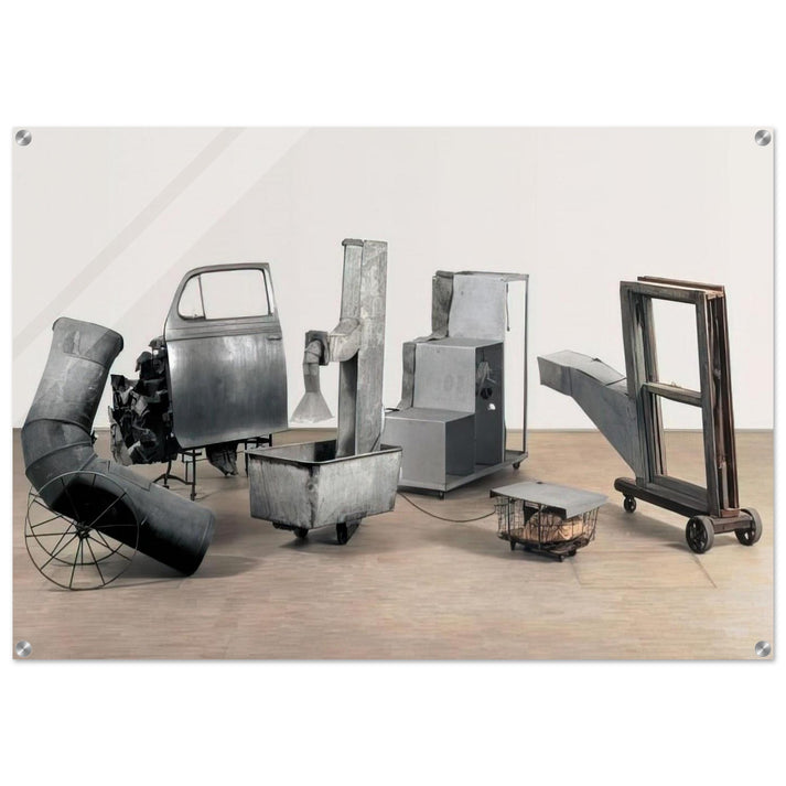 ORACLE 1965 - Robert Rauschenberg Acrylic Print - 70x100 cm / 28x40″ inches