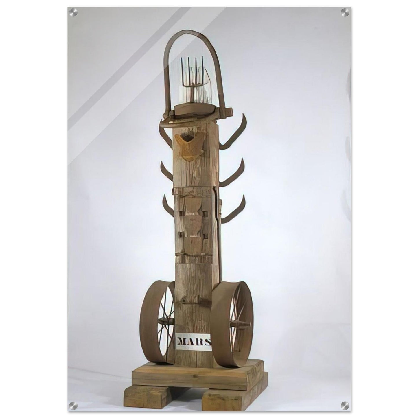 Mars - Robert Indiana Acrylic Print - 70x100 cm / 28x40″ inches