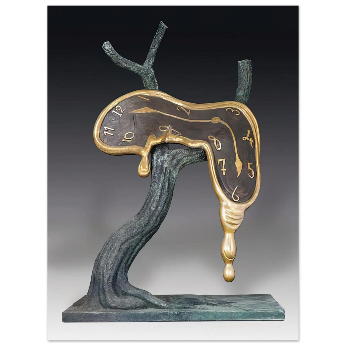 Salvador Dali - PROFILE OF TIME 1984 Fine Art Poster - Default Title