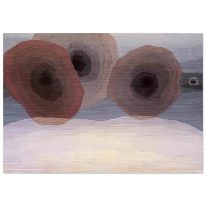 Foghorns - 1929 - Arthur Dove Brushed Aluminum Print - 70x100 cm / 28x40 inches | Arthur Dove Aluminum Print | Arthur Dove Prints