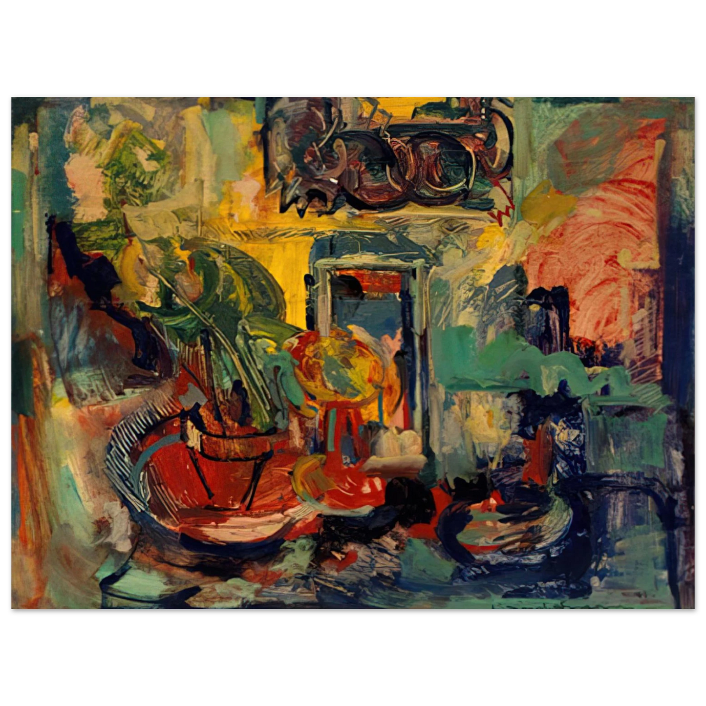 Hans Hofmann - Still Life Interior Fine Art Poster - Default Title