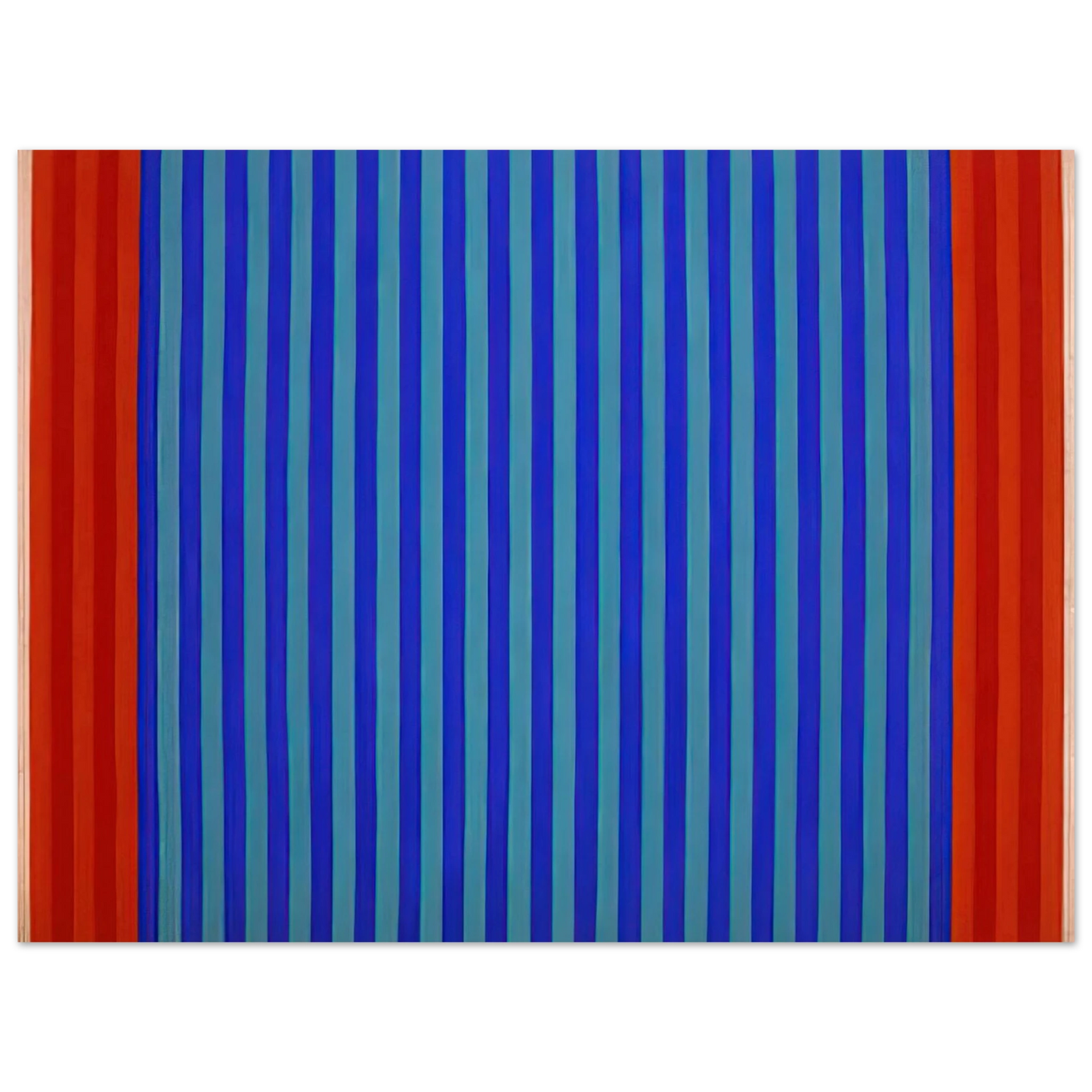 Gene Davis - Untitled - 1962 Fine Art Poster - Default Title