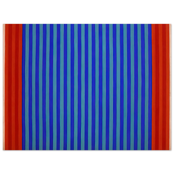 Gene Davis - Untitled - 1962 75x100 cm / 30x40inches Fine Art Poster