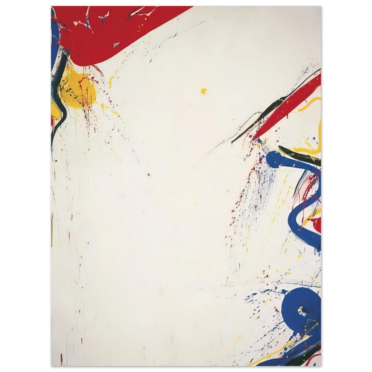 Sam Francis - When White Fine Art Poster - Default Title