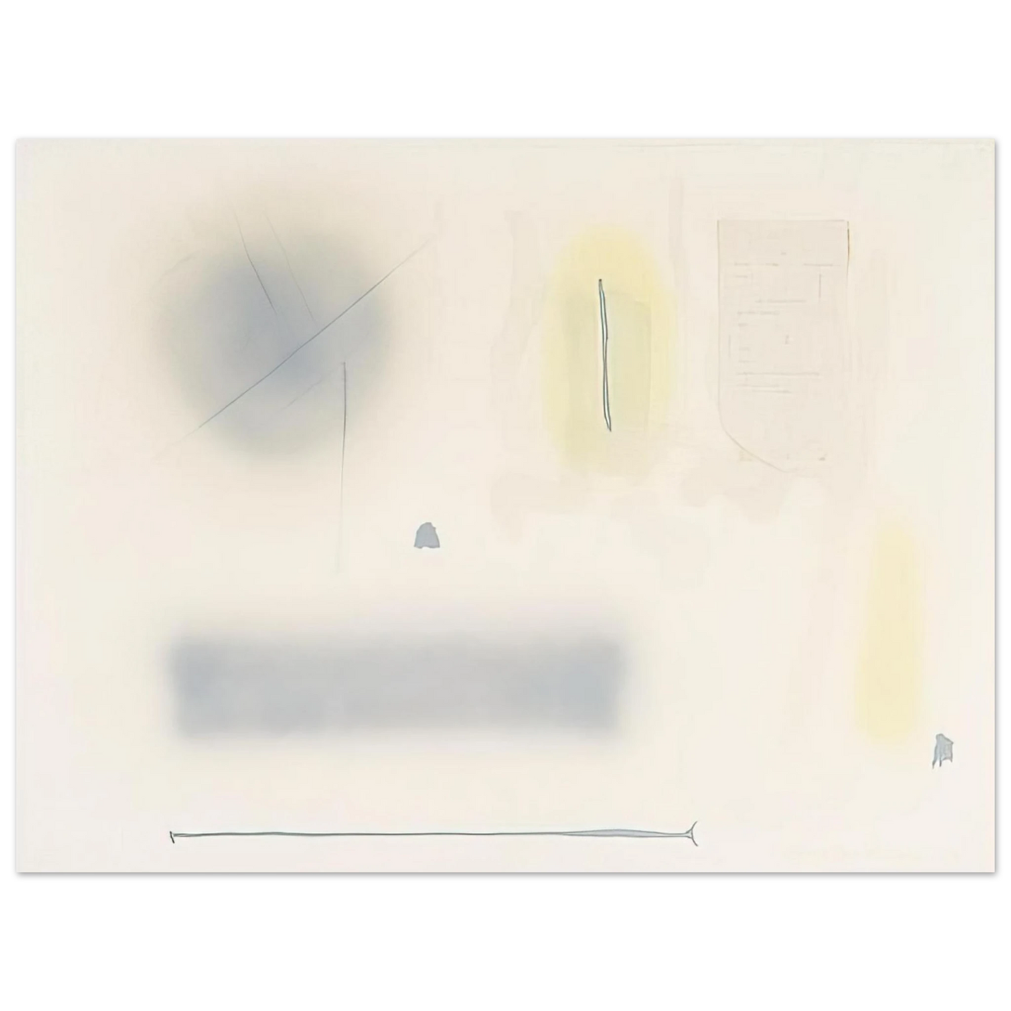 John Ferren - Untitled - 1952 Fine Art Poster - Default Title