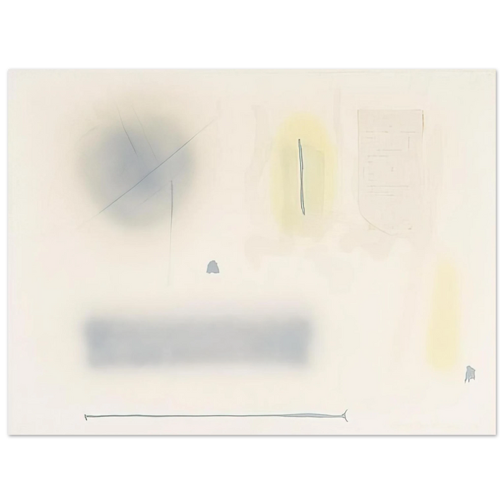 John Ferren - Untitled - 1952 75x100 cm / 30x40inches Fine Art Poster