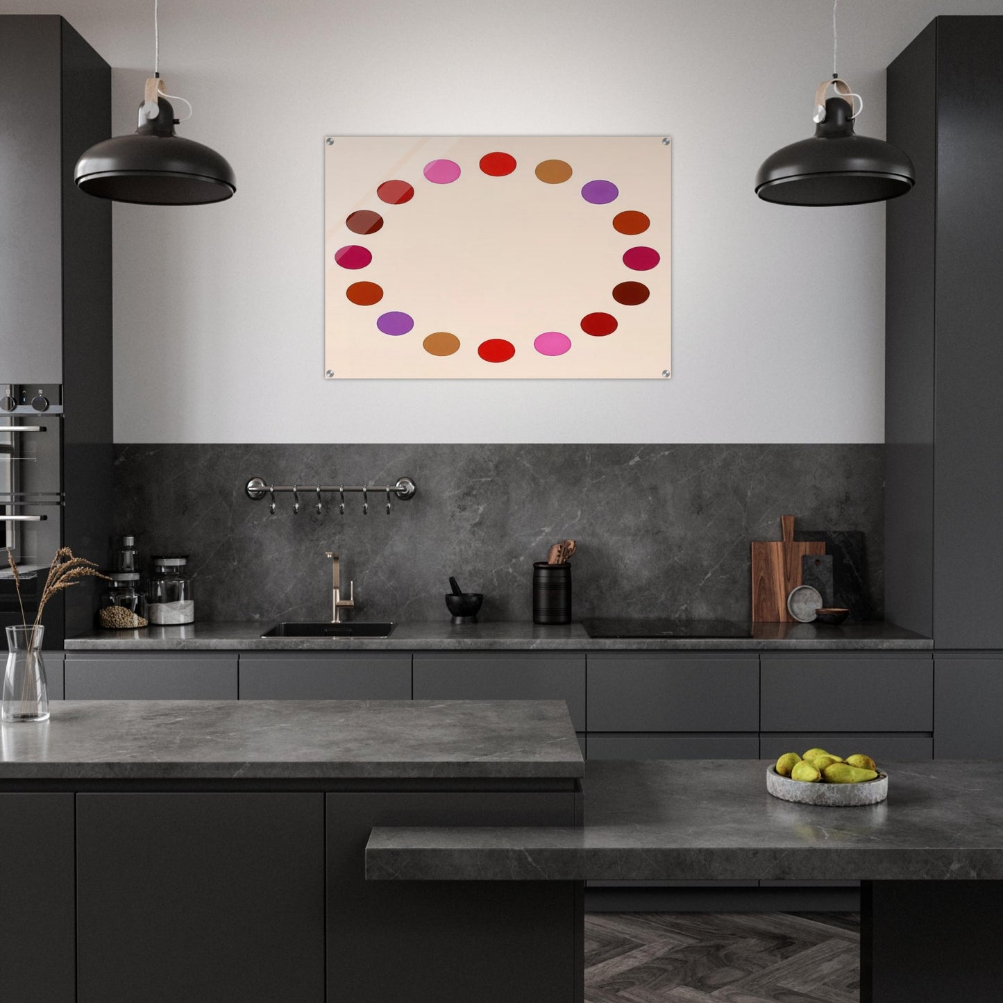 Fold Seven - Op Art - Thomas Downing Acrylic Print - 70x100 cm / 28x40″ inches