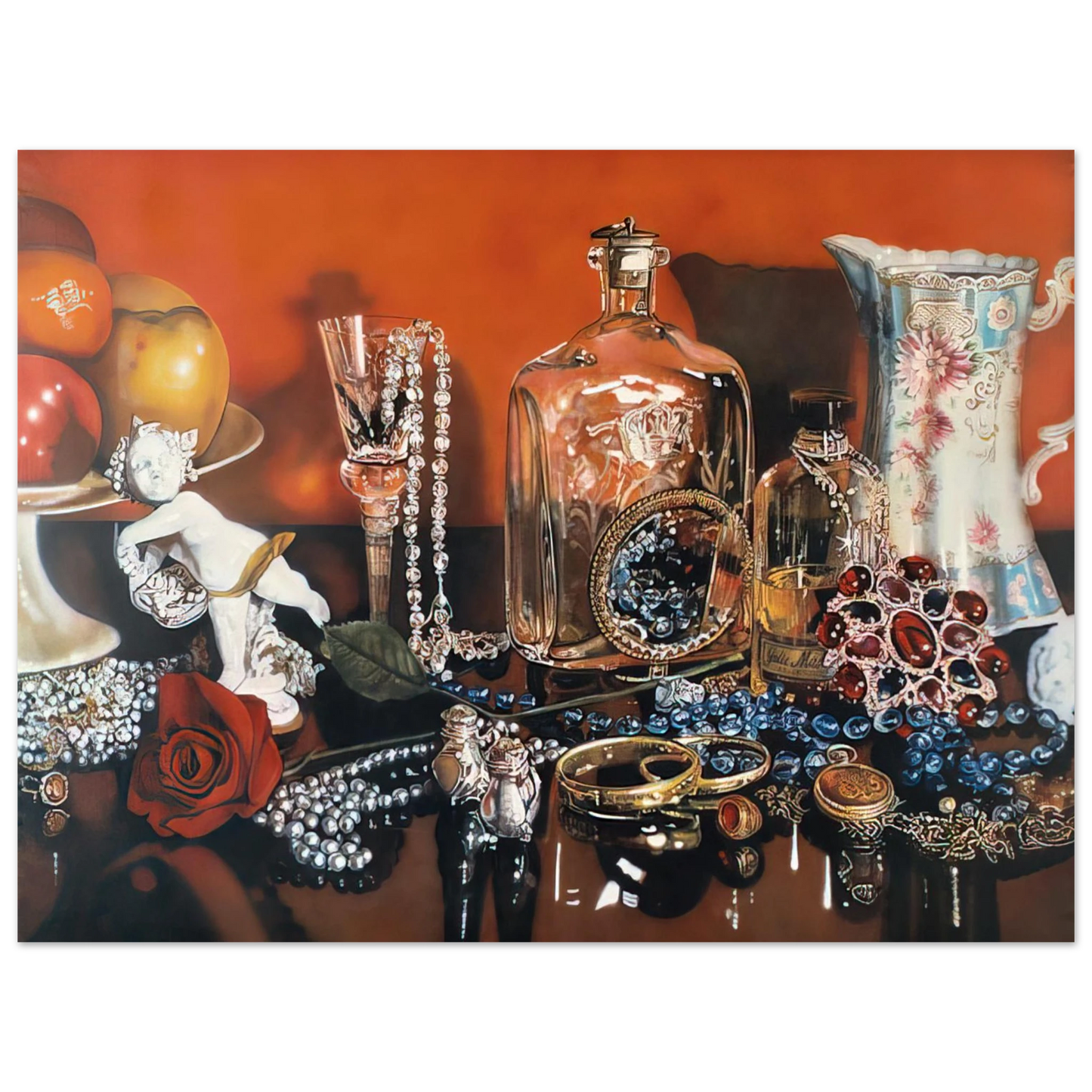 Audrey Flack - JOLIE MADAME 1973 Fine Art Poster - Default Title