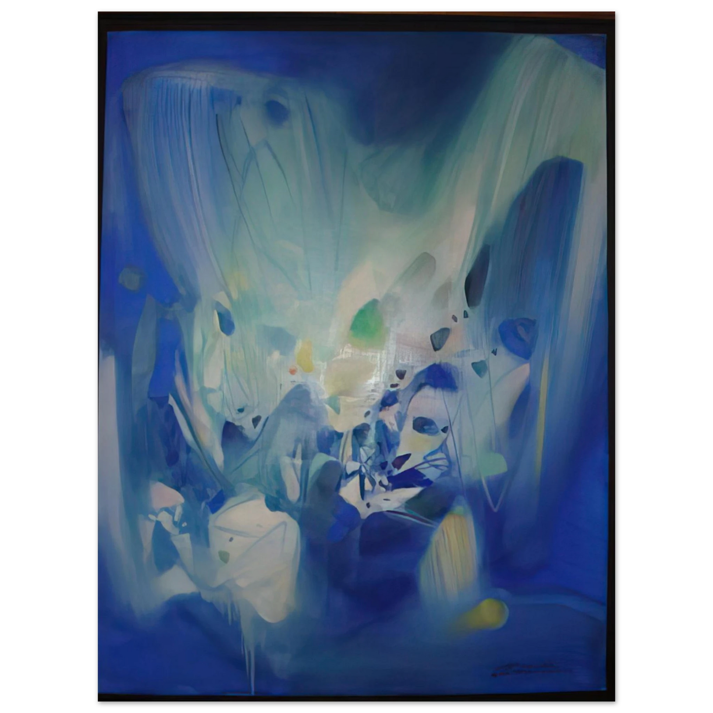 Chu teh Chun - DOMINANT BLEU 1990 Fine Art Poster - Default Title