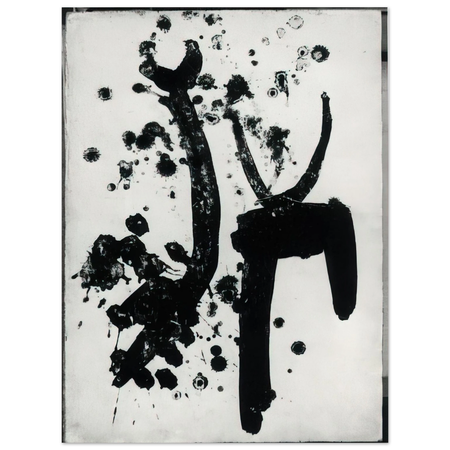 Hans Hartung - Untitled T1938-31 - 1938 Fine Art Poster - Default Title