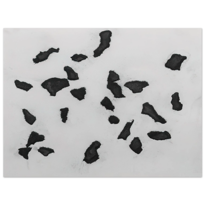 Jean Arp - According to the Laws of Chance 75x100 cm / 30x40inches Fine Art Poster