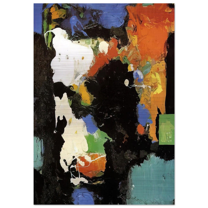 The Conjurer - Hans Hofmann Brushed Aluminum Print - 70x100 cm / 28x40 inches | Hans Hofmann Aluminum Print | Hans Hofmann Prints