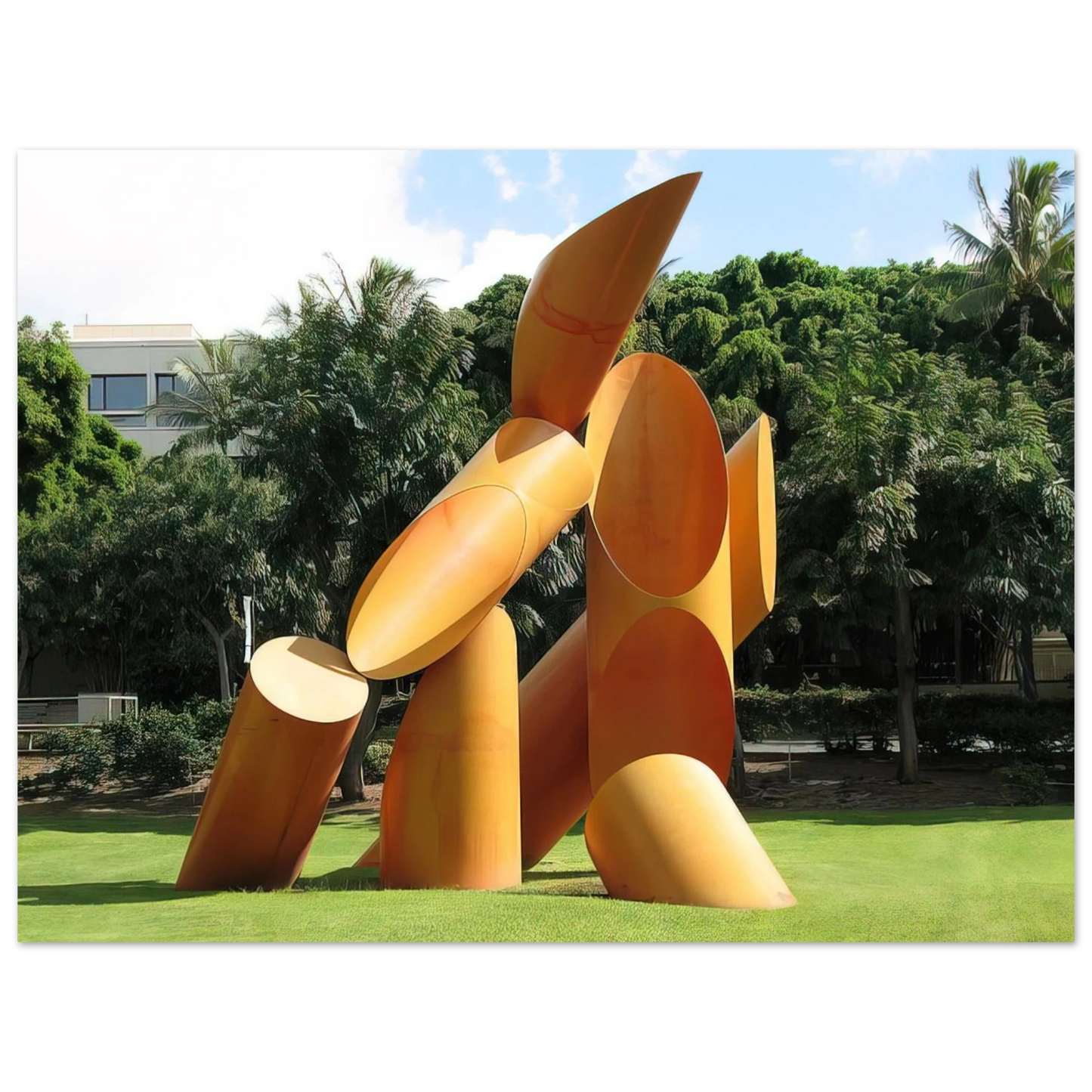 Alexander Liberman - Gate of Hope - 1972 Fine Art Poster - Default Title