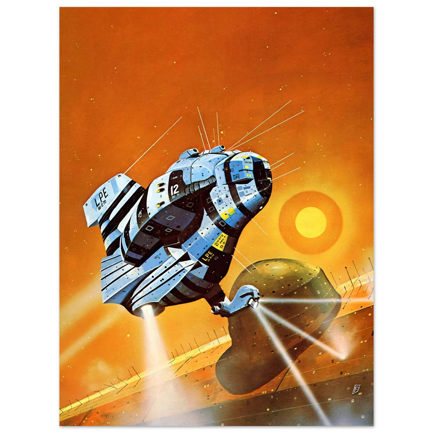 Chris Foss - Chris Foss Fine Art Poster - Default Title