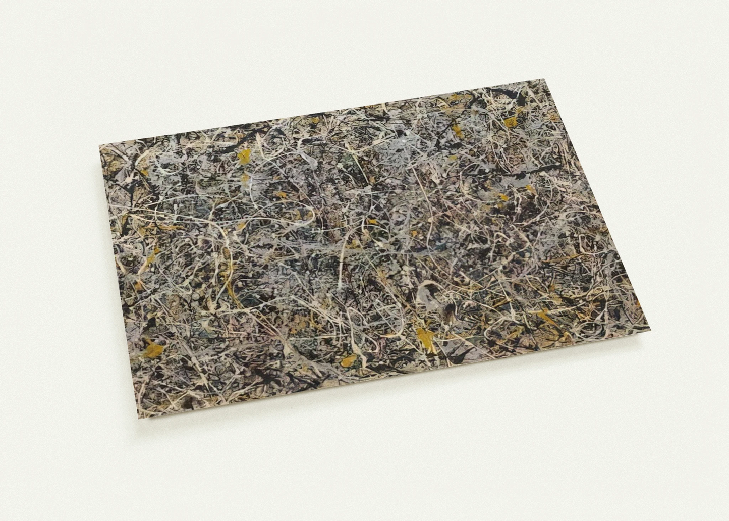 NUMBER 1 By Jackson Pollock Pack of 10 Post Cards | Jackson Pollock Post Cards | A6 (10.5 x 14.8 cm) - 4.1 x 5.8 inches