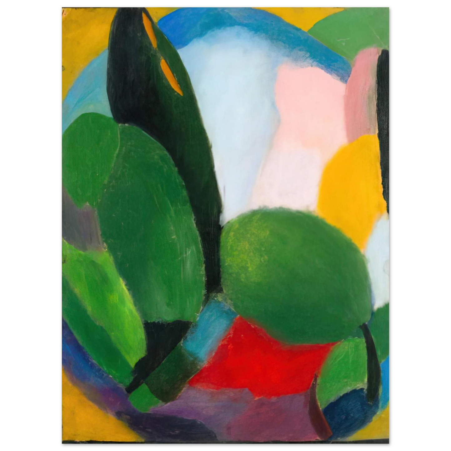 Alexej von Jawlensky - VARIATION 1916 Fine Art Poster - Default Title