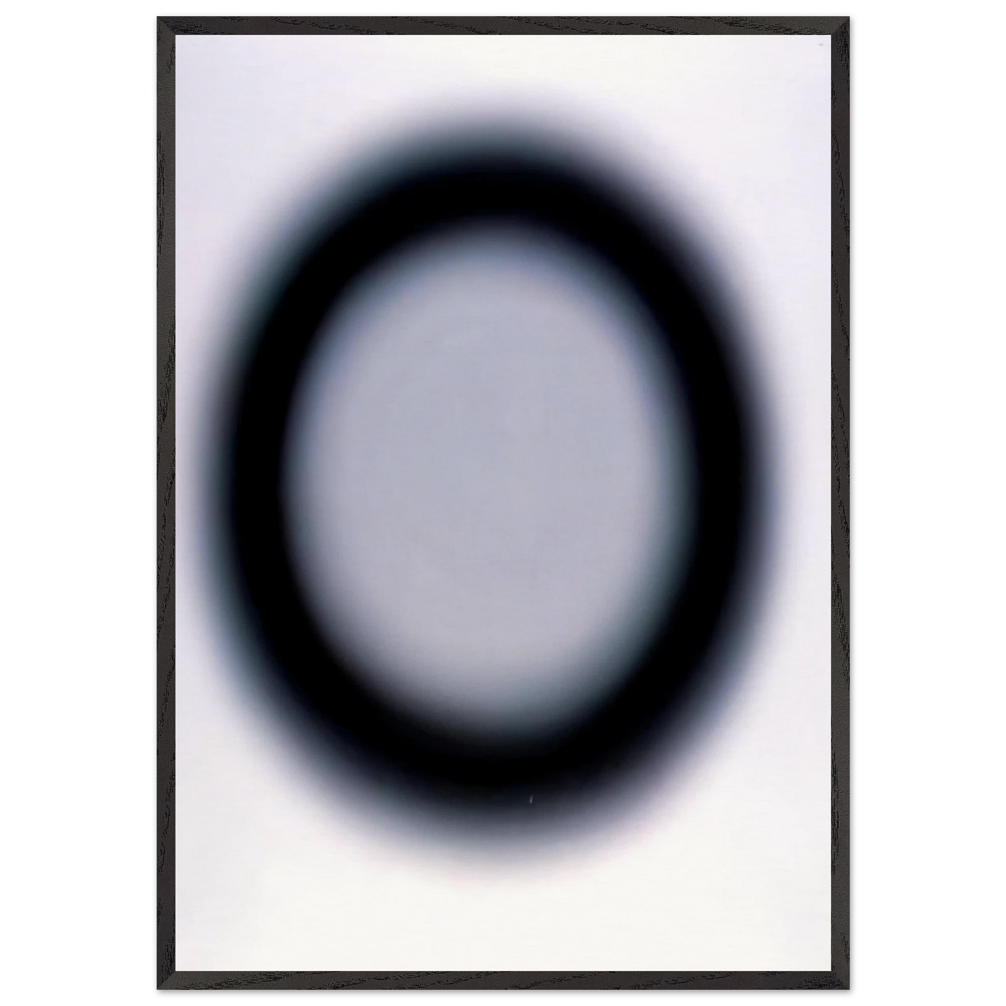 Square 16 - 1962 - Wojciech Fangor 70x100 cm / 28x40 inches Framed Art Print – Black Wooden Frame