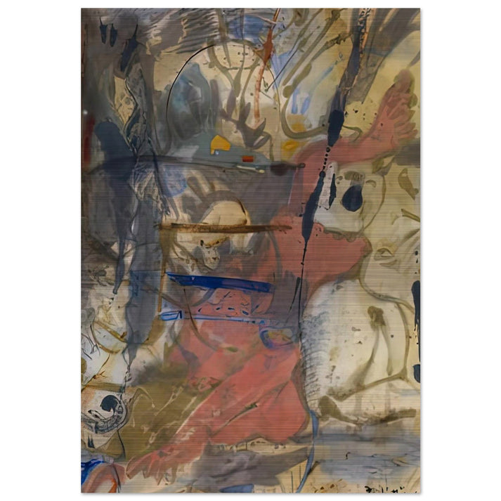 Europa, 1957- - Helen Frankenthaler Brushed Aluminum Print - 70x100 cm / 28x40 inches | Helen Frankenthaler Aluminum Print | Helen Frankenthaler Prints