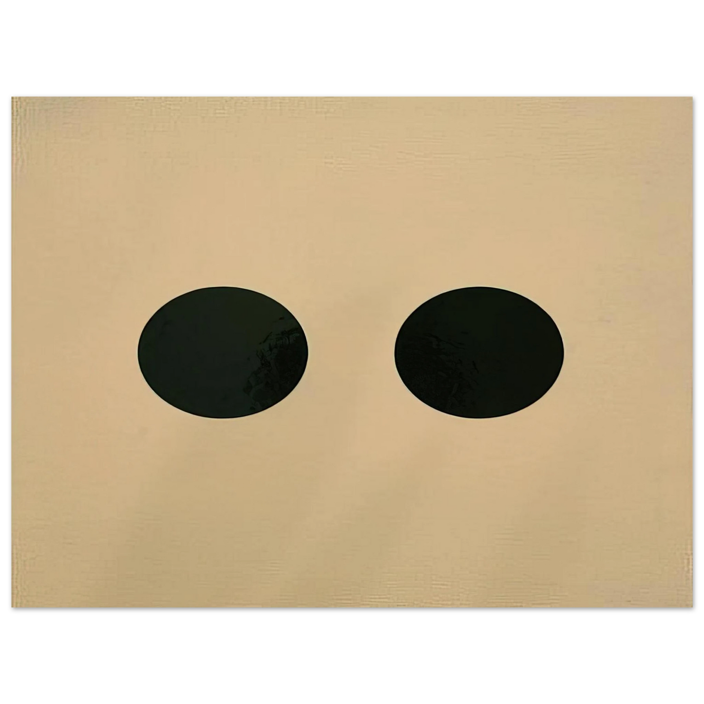 Alexander Liberman - Two Circles - 1950 Fine Art Poster - Default Title