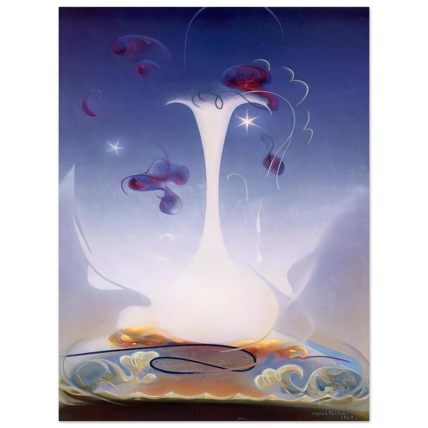 Agnes Lawrence Pelton - Memory - 1937 Fine Art Poster - Default Title